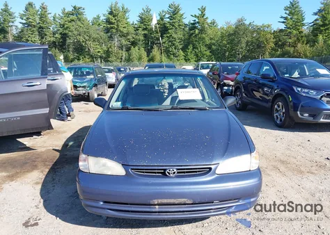 2000 Toyota Corolla Ve/Ce/Le z USA, uszkodzony, nr VIN 2T1BR12EXYC330307